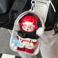 Popmart Skull Panda Plushy Keychain Bag Anti Theft Accessories