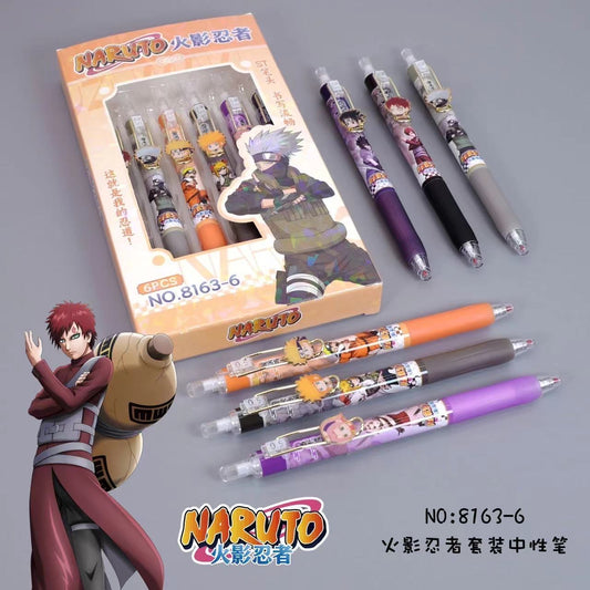 Naruto Anime Stationary Supplies Pen Set