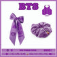 K-pop BTS Arirang World Tour Army Fan Silk Scarf + Hair Scrunch