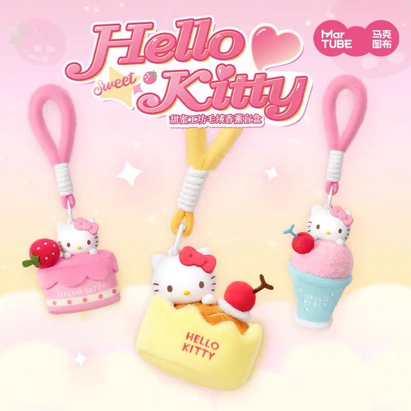 [Authentic] Sanrio X Top Toy Hello Kitty Blind Box Scented Bag Car Charm