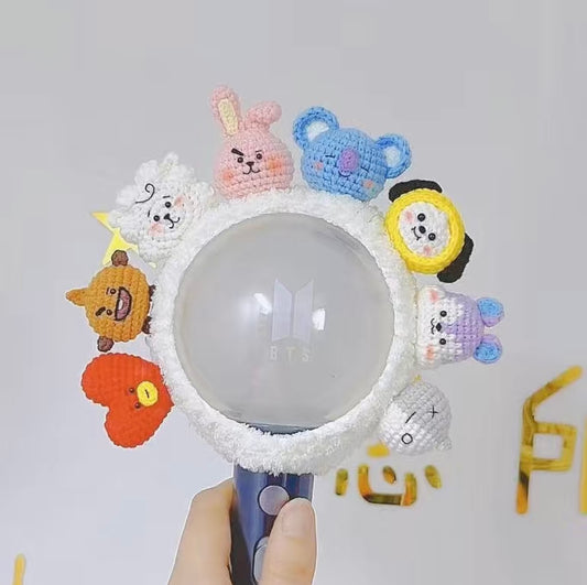 K-pop BTS Tour Army Light-stick Cover JHope RM Jin Jimin Taeyang Suga