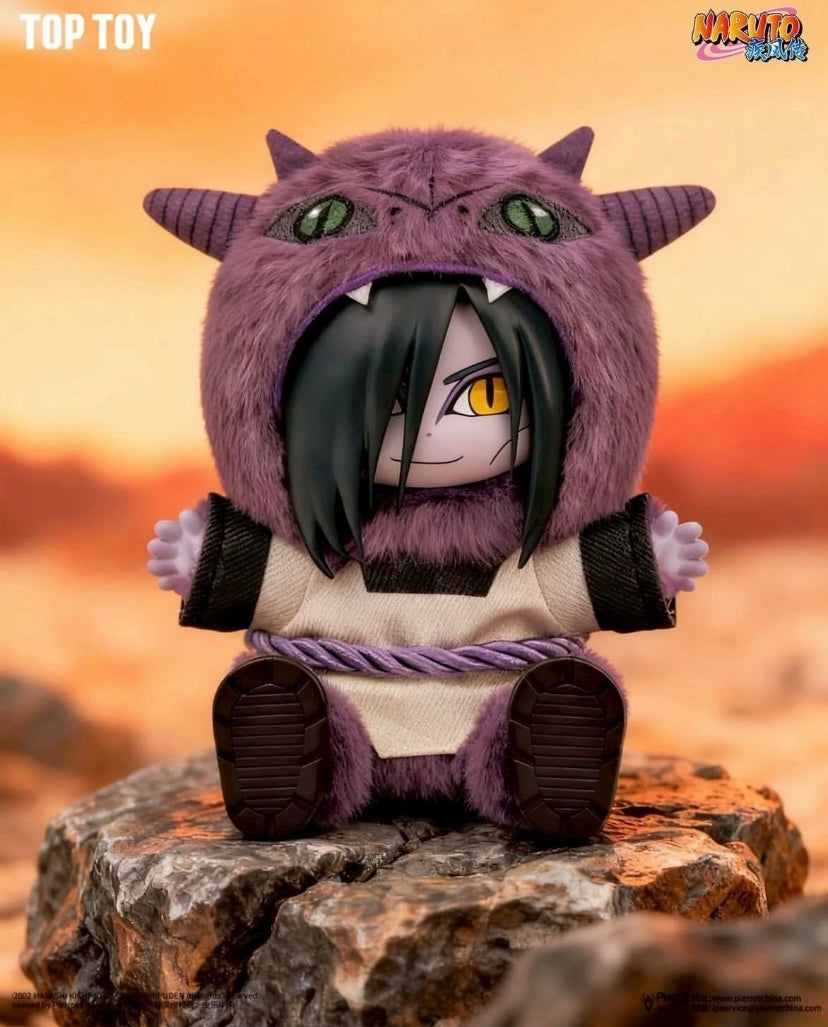 [PREORDER Ship Mid Dec ] [AUTHENTIC] TopToy X Naruto Ninja Beast Series 2  Limited Edition | Naruto Shippuuden Sasuke Itachi Akatsuki Mangekyou Jiraiya Gamabunta Orochimaru Manda Tsunade Katsuyou Naruto Kamakichi Kurama - Vinyl Face Plush Doll Blind Boxes
