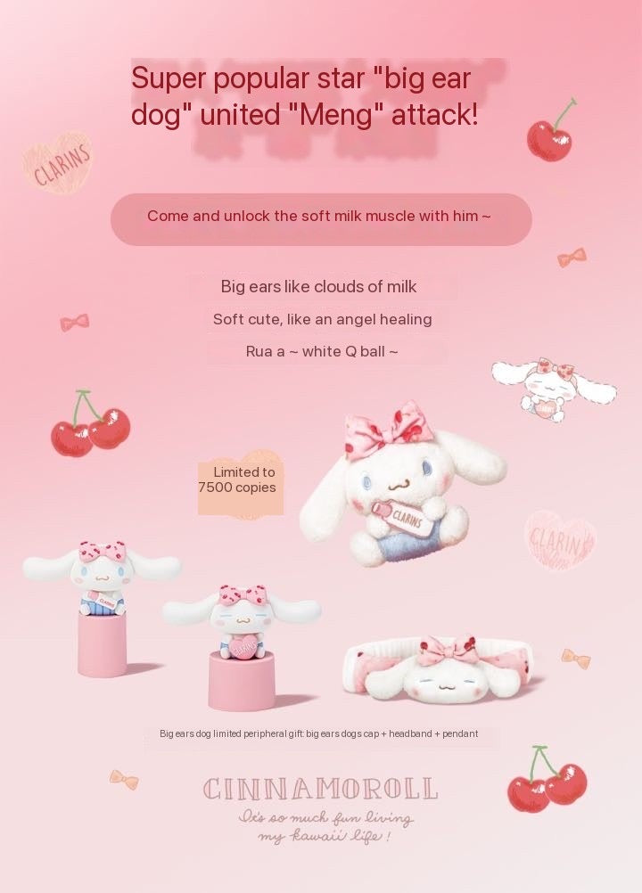 Sanrio Cinnamoroll X Clarins Dark Spot Color Correcting Beauty Set