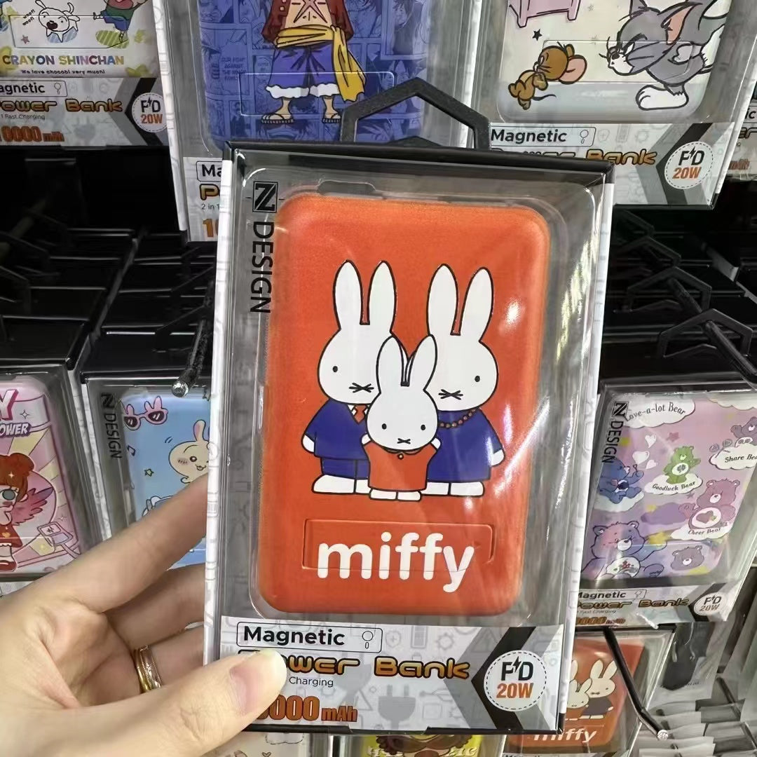 Sanrio Disney Powerbank Fast Charging Multi Functional Mag Safe Powerbank