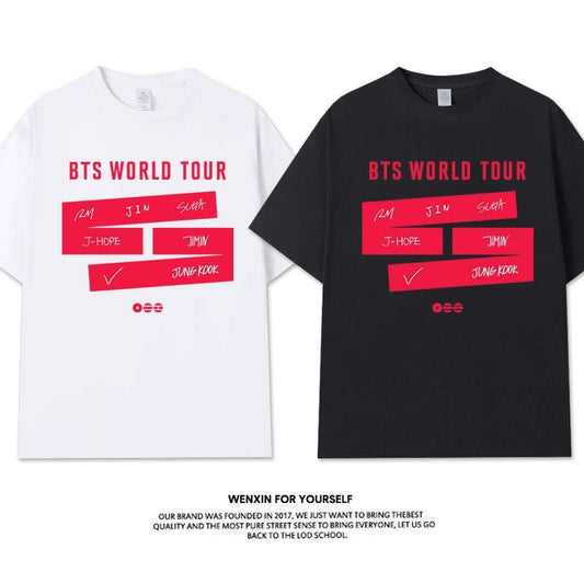 K-pop BTS world tour 2026 Concert T-shirts Arirang