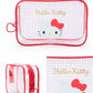 Sanrio 1 Pcs Make Up Clear Storage Bag Hello Kitty Pompompurin Pochacco Cinamoroll