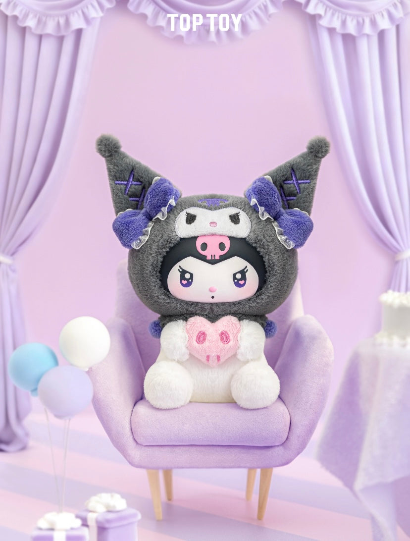 [Authentic] Toptoy Sanrio Kuromi Birthday Vinyl Plush Blind Boxes