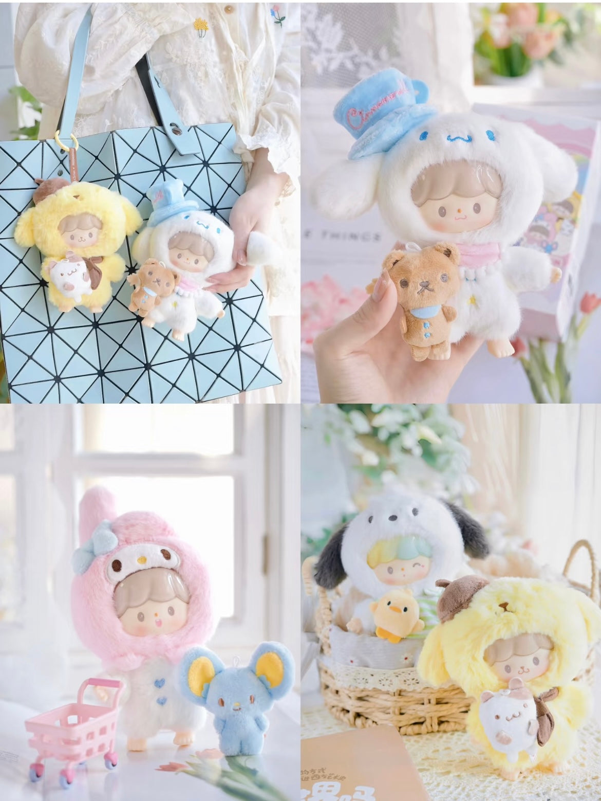[Authentic] Sanrio Characters X zZoton Love League Buddies Blind Boxes Figures Plushy
