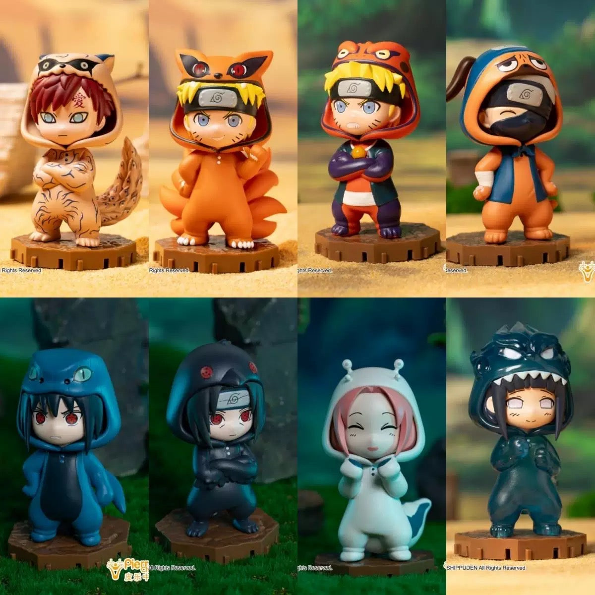 [AUTHENTIC] BNFIGURE Q Pajamars Toptoy XNaruto  Collectible Blind Boxes Figure