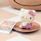 [Authantic] Miniso land Sanrio Hello Kitty Bag Mirror Plushy Pillow Hair Clip Retro Plaid Series