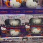 Sanrio Hello Kitty Halloween 2 Mug Set Ceramic Coffee Cup Black +Orange Bow Mug Set